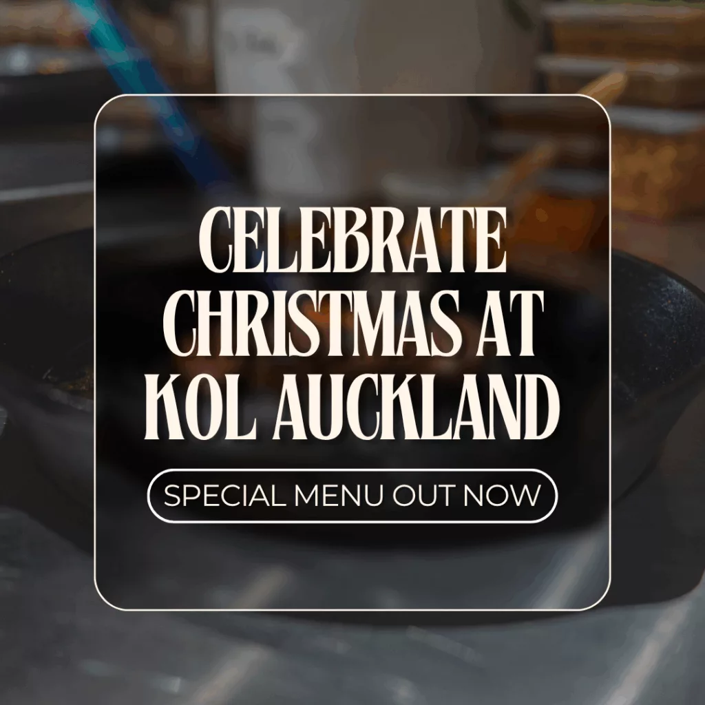 Special Christmas Menu out now